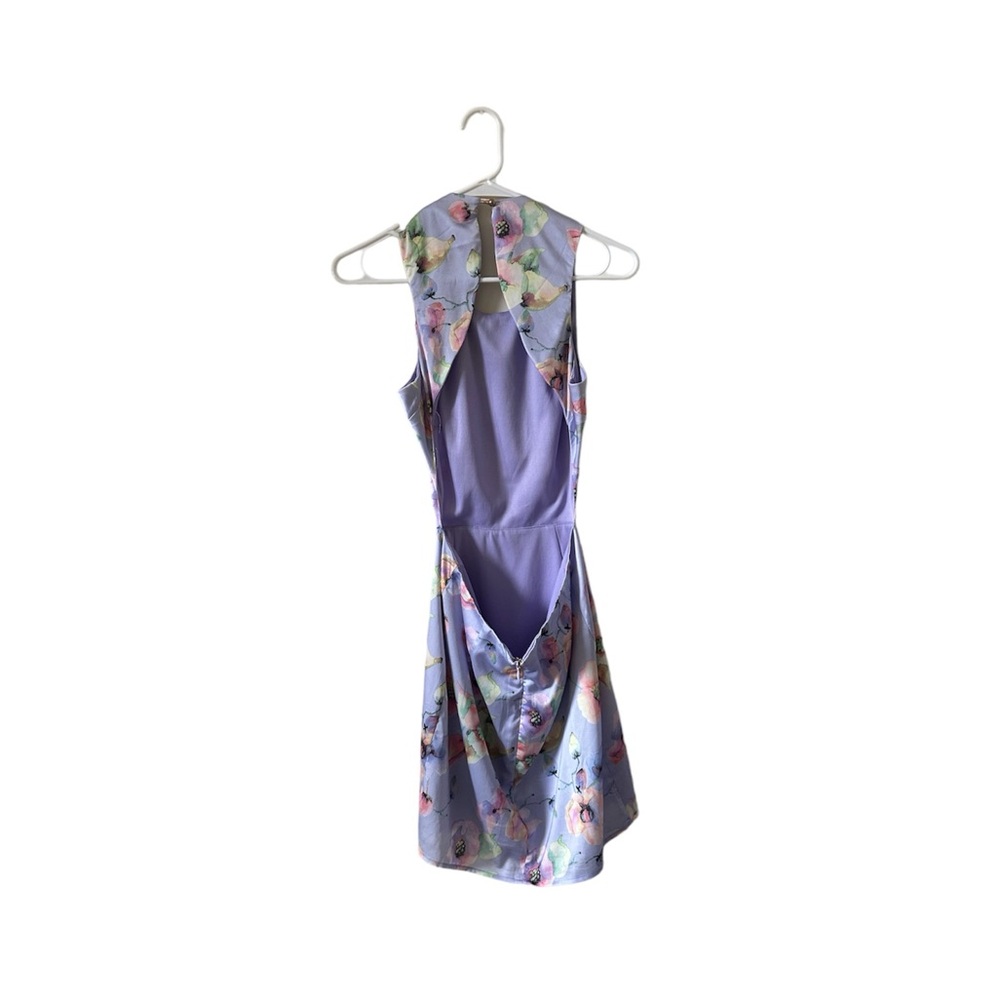 Open back dress